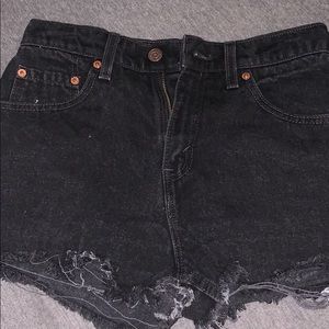 Thrifted Levi shorts